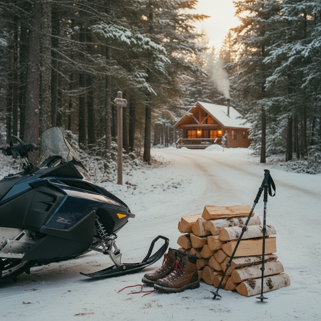 Snowmobile and Hiking Access