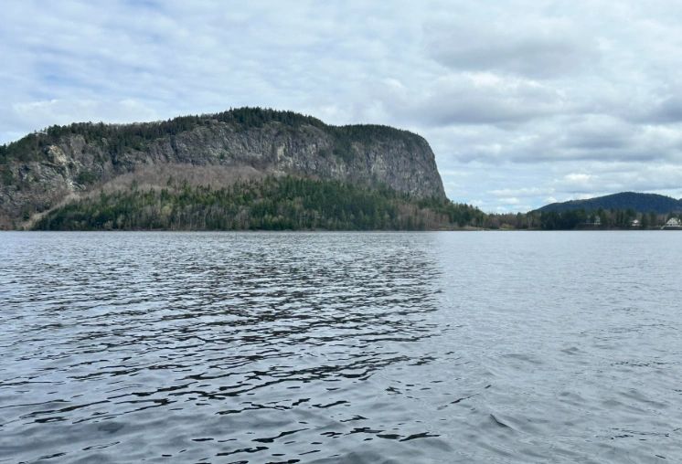Ice out at Moosehead Lake