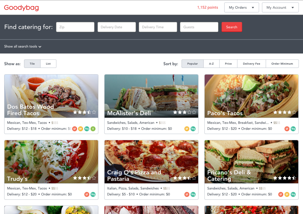Goodybag (YC W16) Simplifies Catering for Enterprises