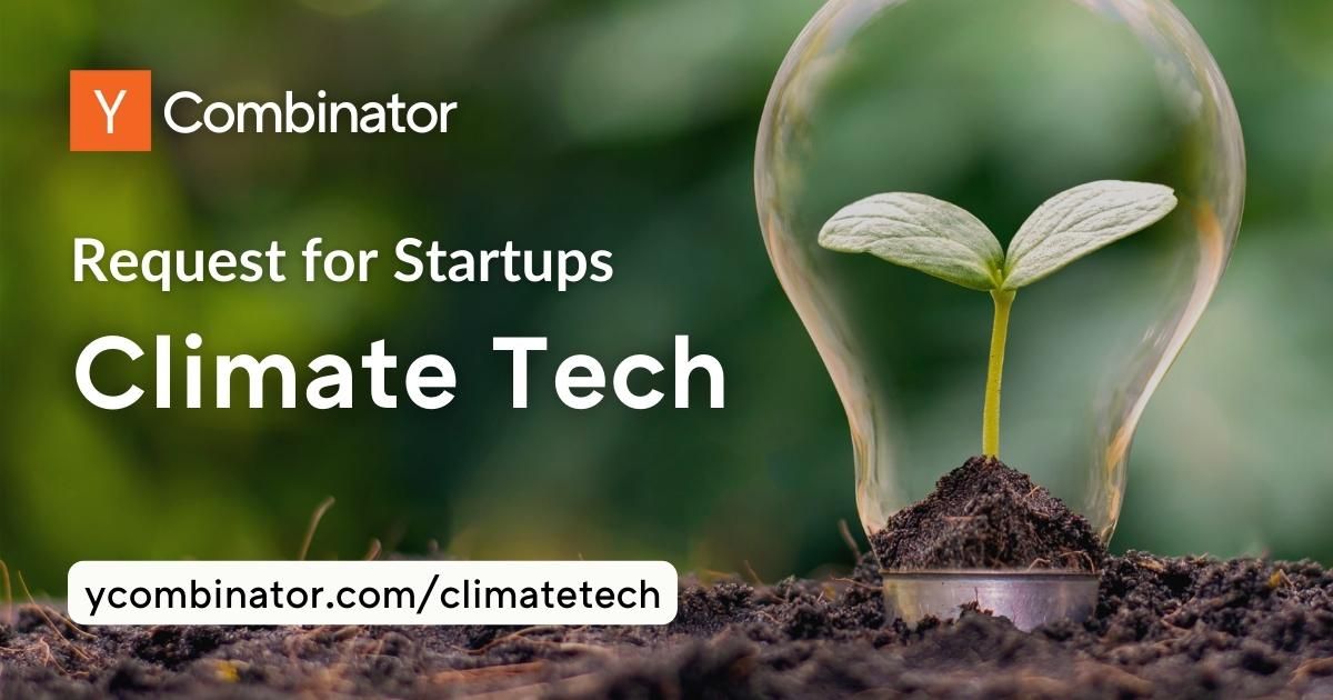Request for Startups: Climate Tech