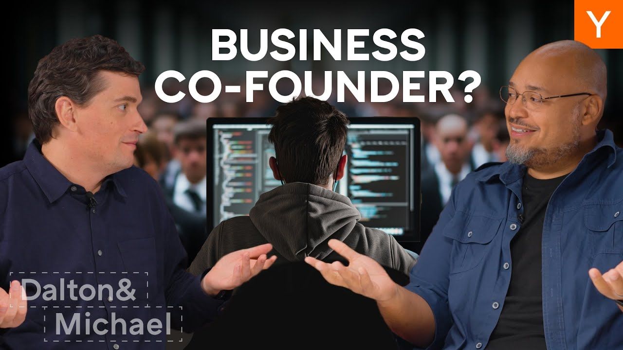 Why do investors say you need a business co-founder?