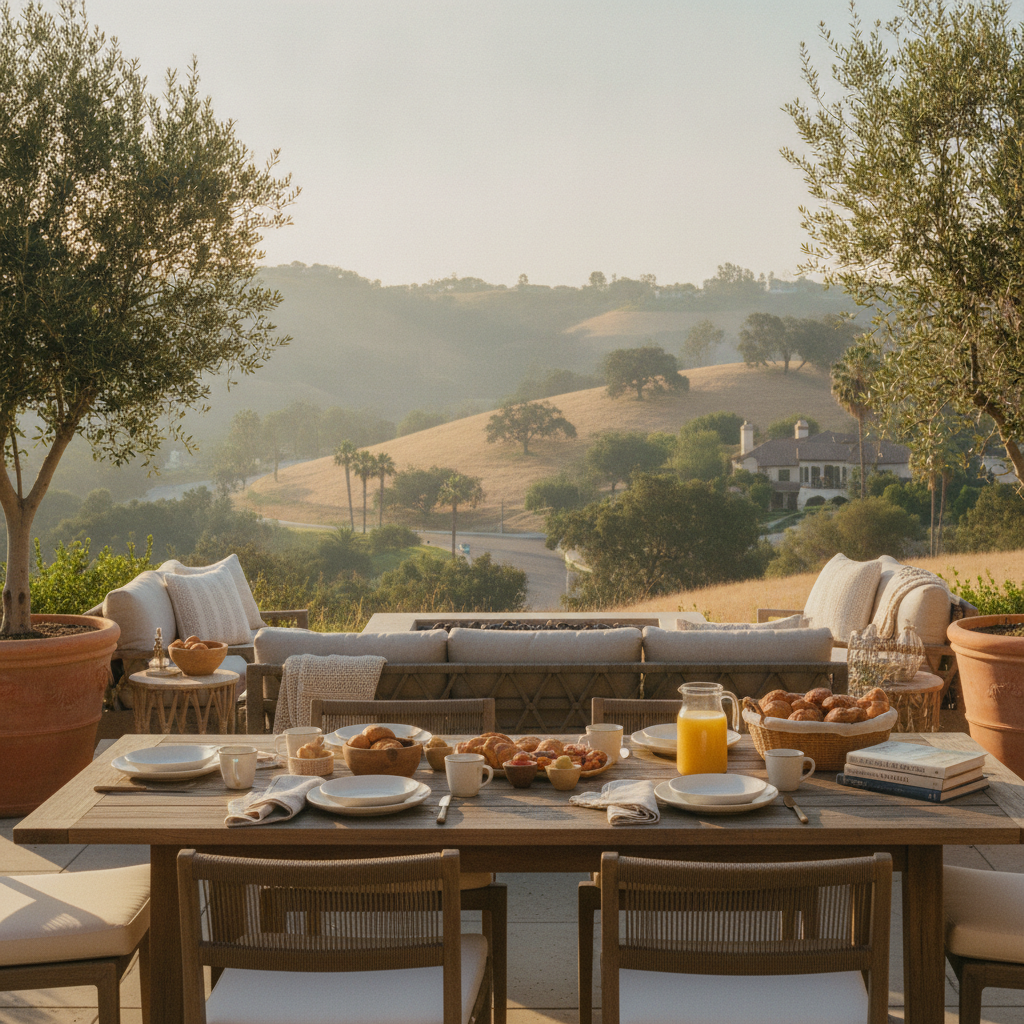 Residential calm with world-class dining nearby