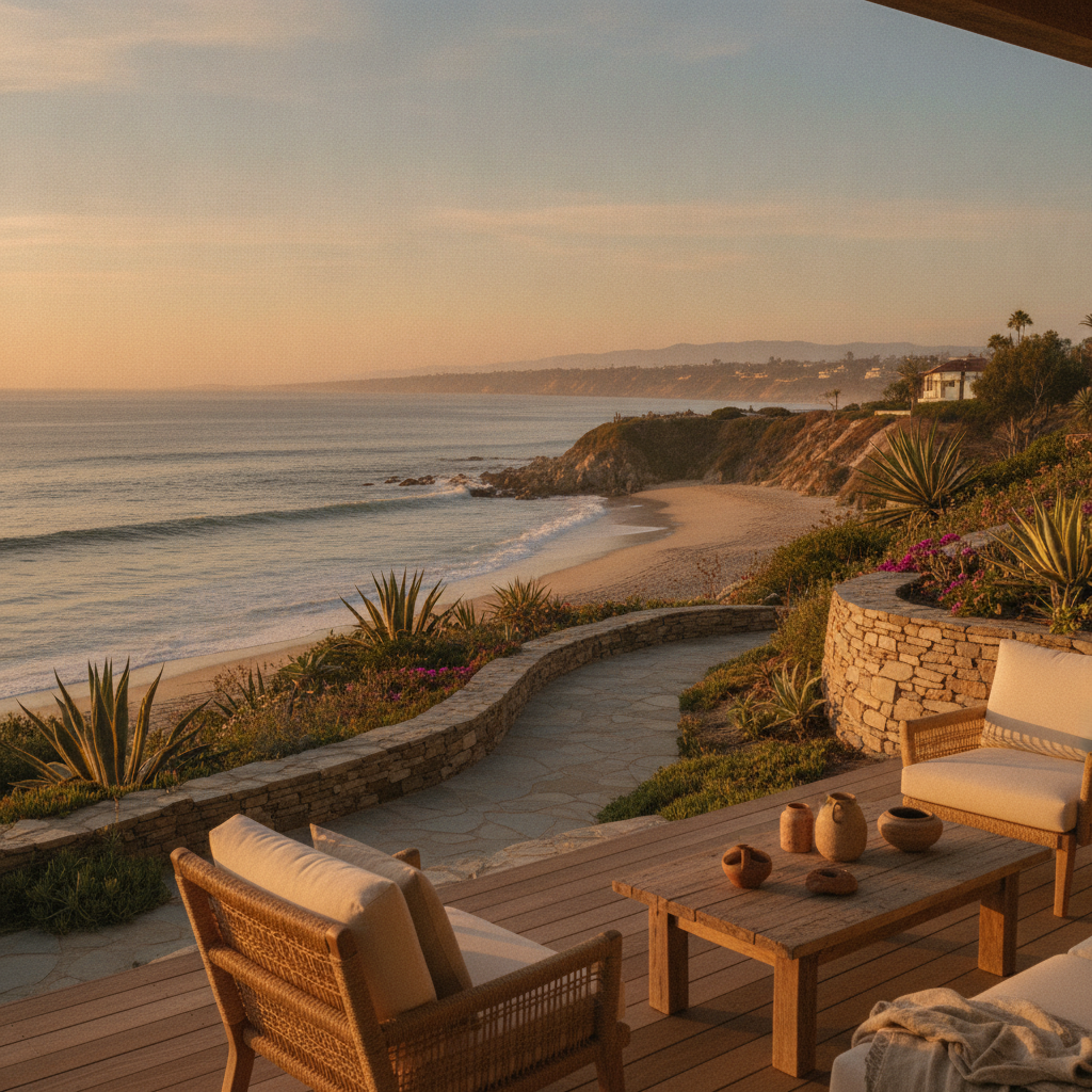 Pacific views and beach access