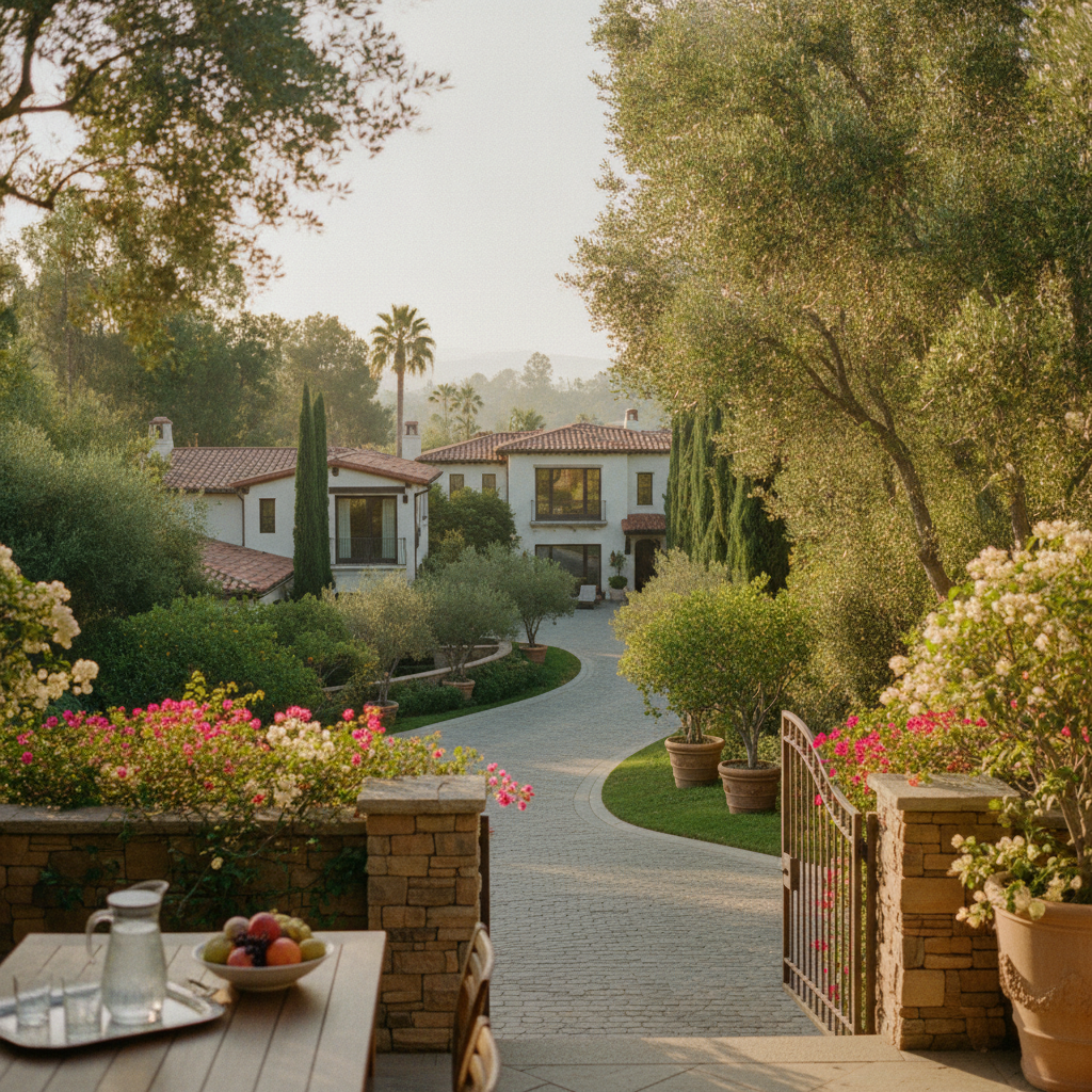 Quiet, gated enclave