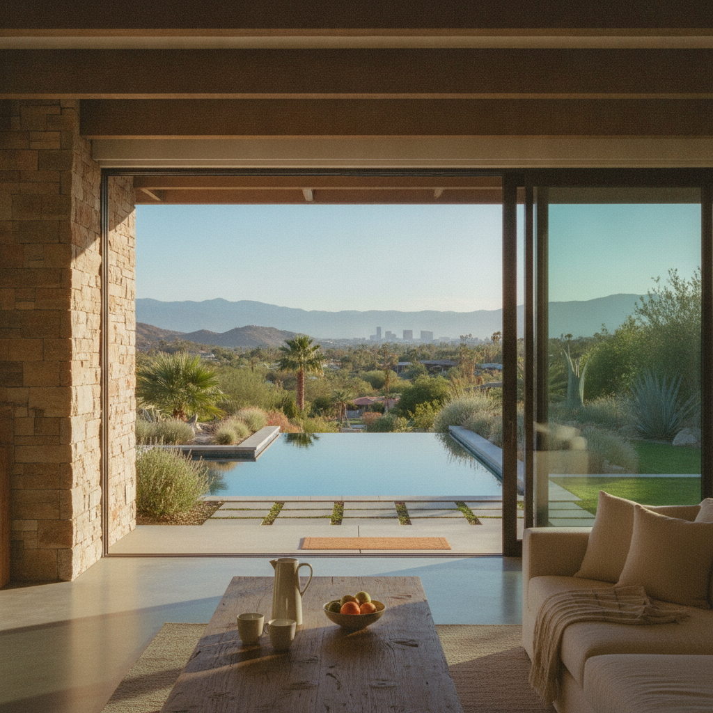 Luxury villa exterior