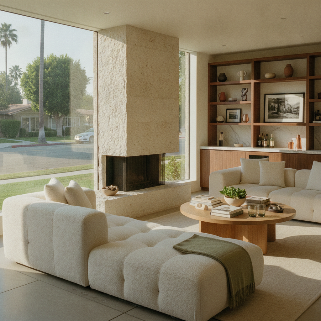 Contemporary interiors and curated spaces