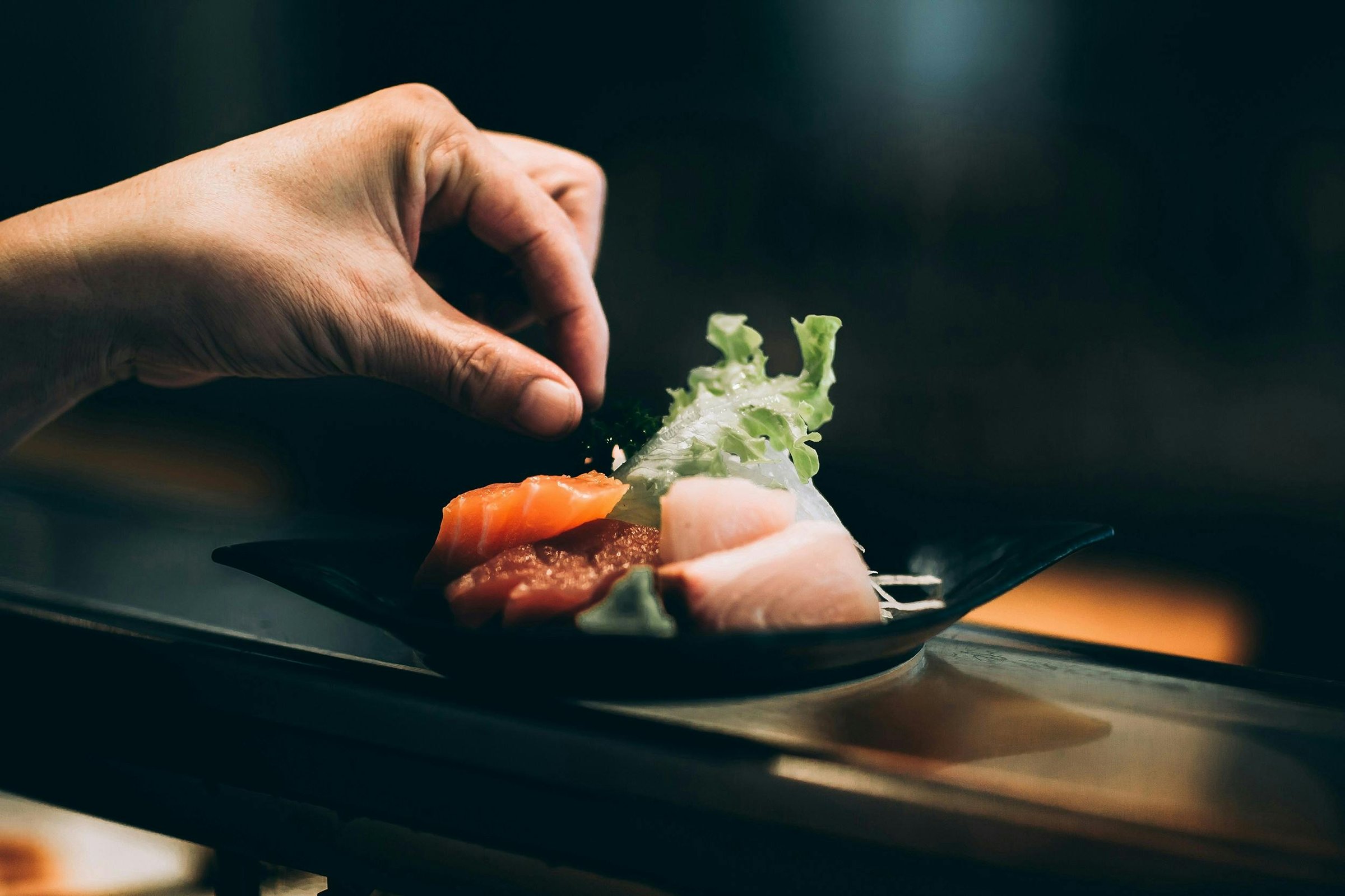 Sushi preparation