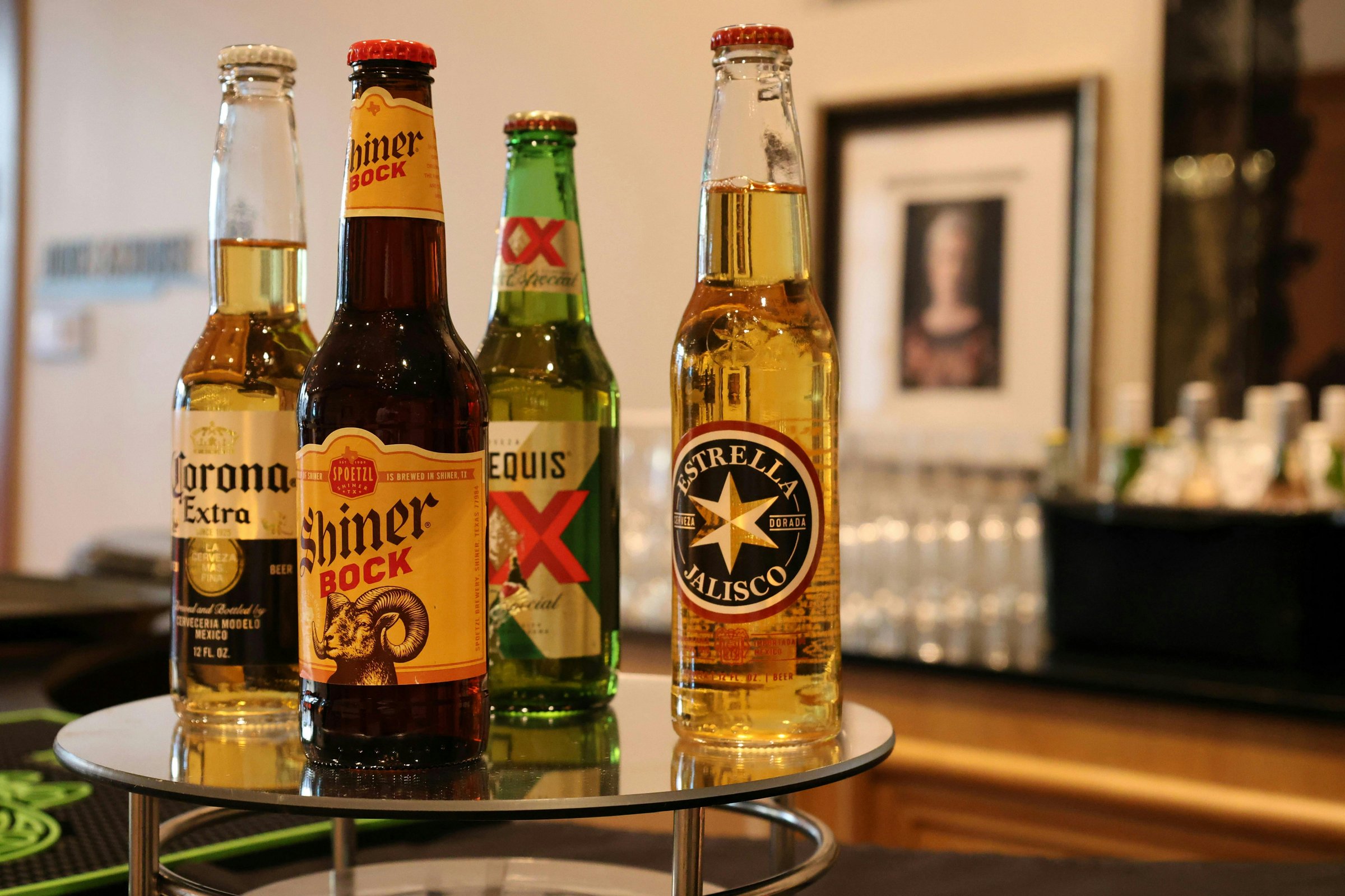 Mini bar display