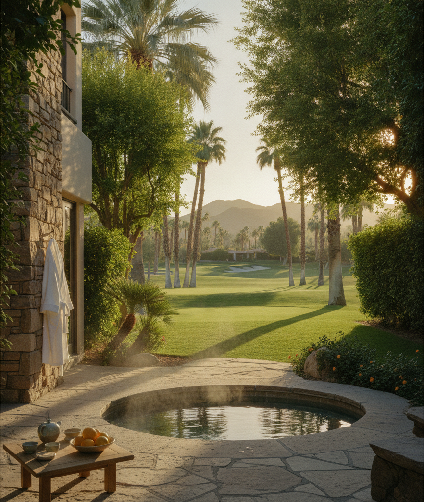 Championship courses and spas