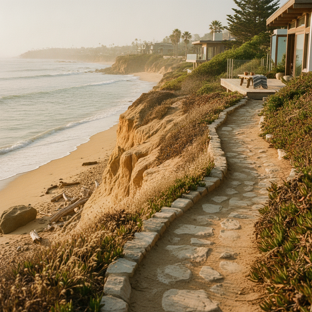 Beaches and bluff trails