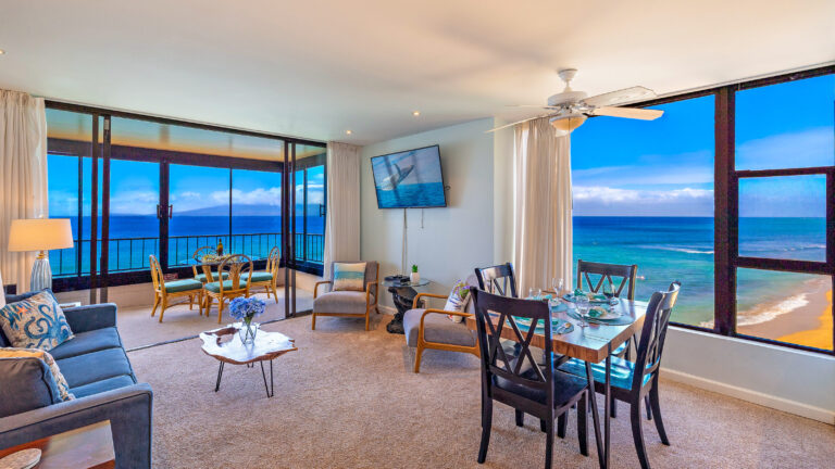 SEASIDE SERENITY – 1 Bedroom Corner Oceanfront #608