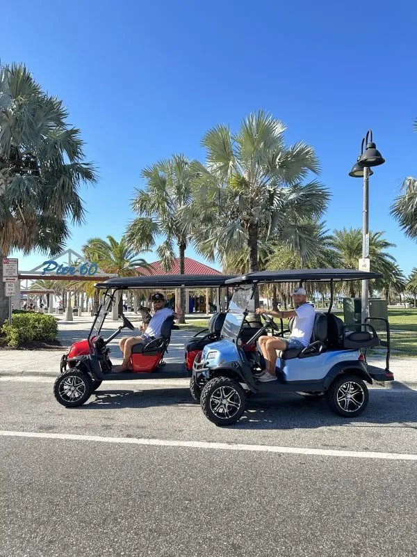 Golf Cart Rentals in Clearwater Beach